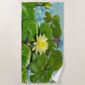 Wasserlilie Strandtuch (Vorderseite)
