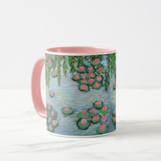 Wasserlilie Tasse (Vorderseite Links)