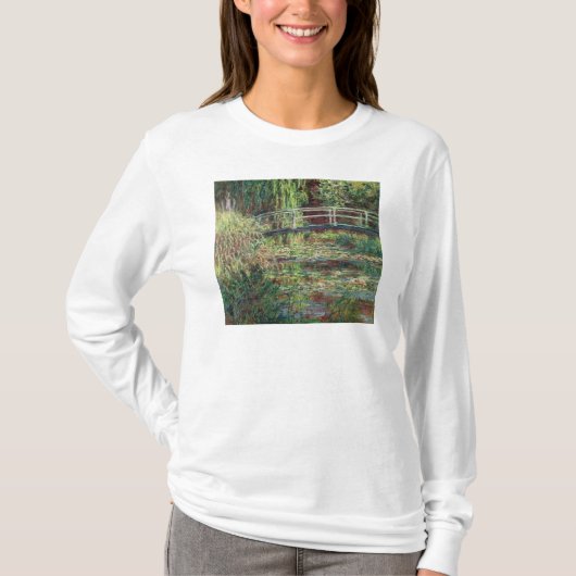Wasserlilie-Teich Claudes Monet |: Rosa Harmony, T-Shirt (Vorderseite)