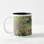 Wasserlilie-Teich Claudes Monet |: Rosa Harmony, Zweifarbige Tasse (Links)