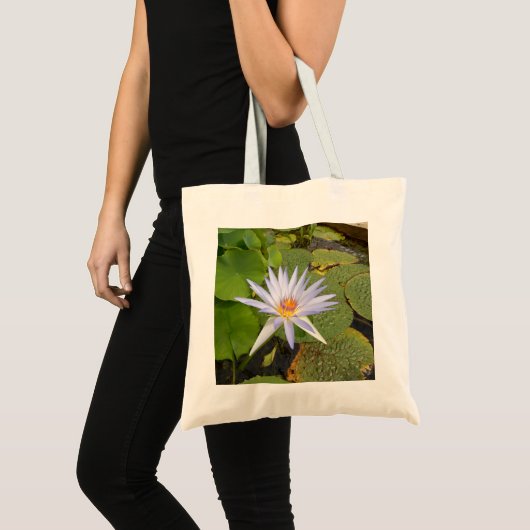 Wasserlilie Tote Bag Tragetasche (Vorderseite (Produkt))