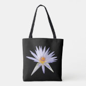 Wasserlilie über die gesamte Drucktasche Tasche (Rückseite)