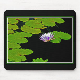 Wasserlilie und Lily Pads Mousepad