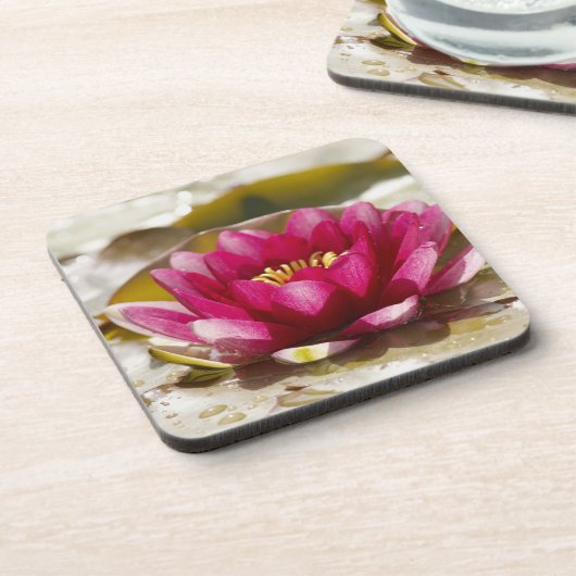 Wasserlilie Untersetzer (Linke Seite)