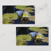 Wasserlilie Visitenkarte (Vorne/Hinten)
