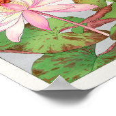 Wasserlilie von Tanigami Konan Poster (Ecke)