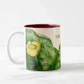Wasserlilie Zweifarbige Tasse (Links)