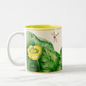Wasserlilie Zweifarbige Tasse (Links)