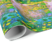 Wasserlilien-013 Geschenkpapier (Rolleneckpunkt)