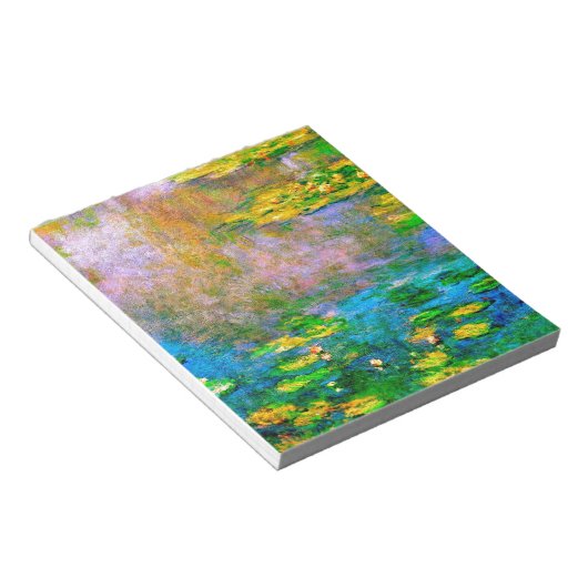 Wasserlilien-013 Notizblock (angewinkelt)