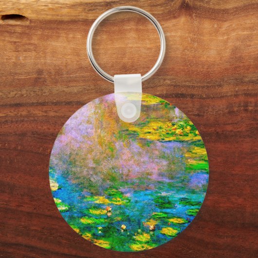 Wasserlilien-013 Schlüsselanhänger (Vorderseite)