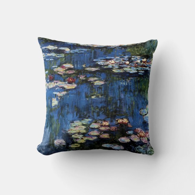Wasserlilien; 1914 kissen (Vorderseite)