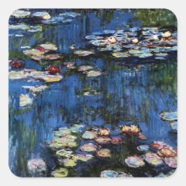 Wasserlilien; 1914 quadratischer aufkleber