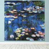 Wasserlilien; 1914 von Monet Leinwanddruck (Insitu (Holzboden))