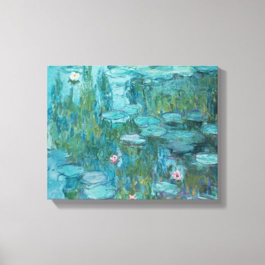 Wasserlilien (1915) leinwanddruck (Vorderseite)