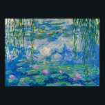 Wasserlilien, 1916-1919 von Claude Monet Poster<br><div class="desc">Claude Monet - Wasserlilien,  1916-1919. Oscar-Claude Monet (1840-1926) war ein französischer Maler und Gründer impressionistischen Gemäldes,  der als wichtiger Vorläufer des Modernismus angesehen wird,  insbesondere in seinen Versuchen,  die Natur so zu malen,  wie er sie wahrnahm.</div>