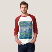 Wasserlilien, 1916-1919 von Claude Monet T-Shirt (Vorne ganz)