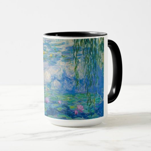 Wasserlilien, 1916-1919 von Claude Monet Tasse (VorderseiteRechts)