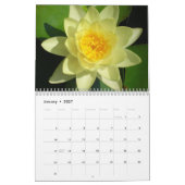 Wasserlilien 2012, Doppelseite Kalender (Jan 2027)
