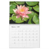 Wasserlilien 2012, Doppelseite Kalender (Feb 2027)