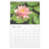 Wasserlilien 2012, Single Kalender (Feb 2027)