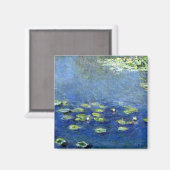 Wasserlilien 9 magnet (Vorderseite/Rückseite)