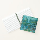 Wasserlilien (Claude Monet, 1915) Notizblock (Innenseite)