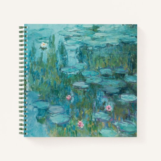 Wasserlilien (Claude Monet, 1915) Notizblock (Vorderseite)