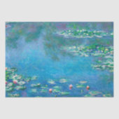 Wasserlilien, Claude Monet Decoupage Seidenpapier (Vorderseite)