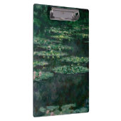 Wasserlilien (Claude Monet) Klemmbrett (Rechts)