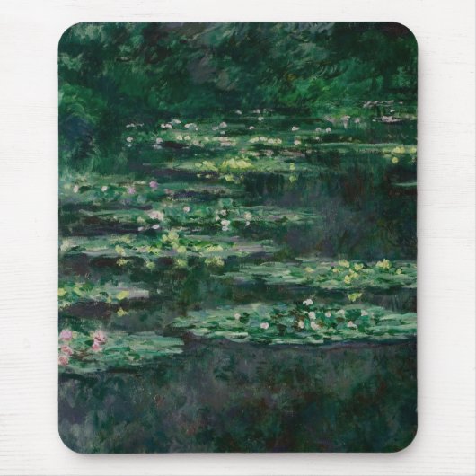 Wasserlilien (Claude Monet) Mousepad (Vorne)