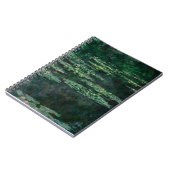 Wasserlilien (Claude Monet) Notizblock (Linke Seite)