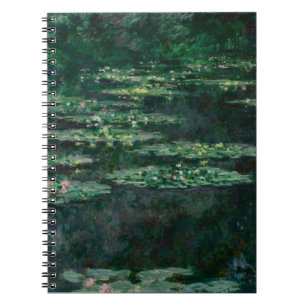 Wasserlilien (Claude Monet) Notizblock