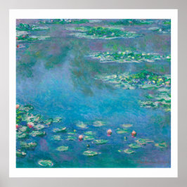 "WASSERLILIEN" CLAUDE MONET POSTER