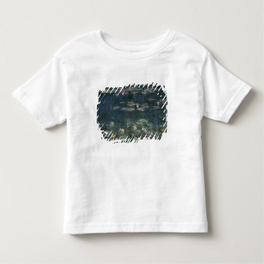 Wasserlilien Claudes Monet |: Grüne Reflexionen Kleinkind T-shirt (Vorderseite)