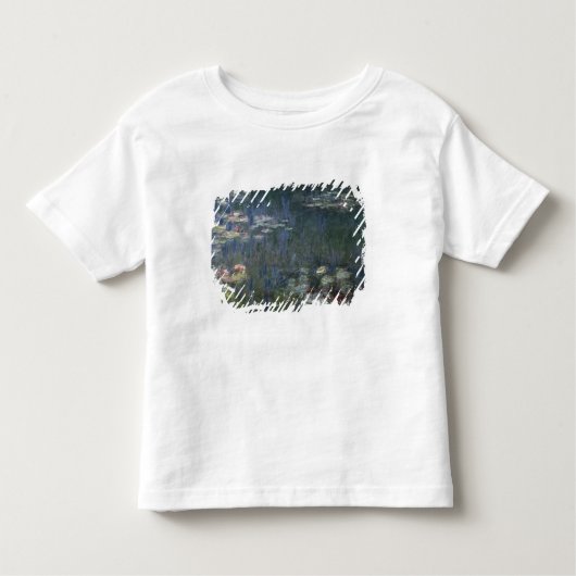 Wasserlilien Claudes Monet |: Grüne Reflexionen Kleinkind T-shirt (Vorderseite)