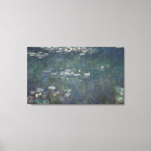 Wasserlilien Claudes Monet : Grüne Reflexionen Leinwanddruck