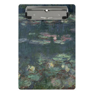 Wasserlilien Claudes Monet : Grüne Reflexionen Mini Klemmbrett