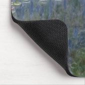 Wasserlilien Claudes Monet |: Grüne Reflexionen Mousepad (Ecke)