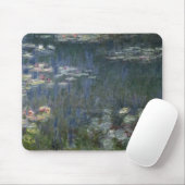 Wasserlilien Claudes Monet |: Grüne Reflexionen Mousepad (Mit Mouse)