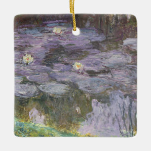 Wasserlilien Claudes Monet   Keramikornament
