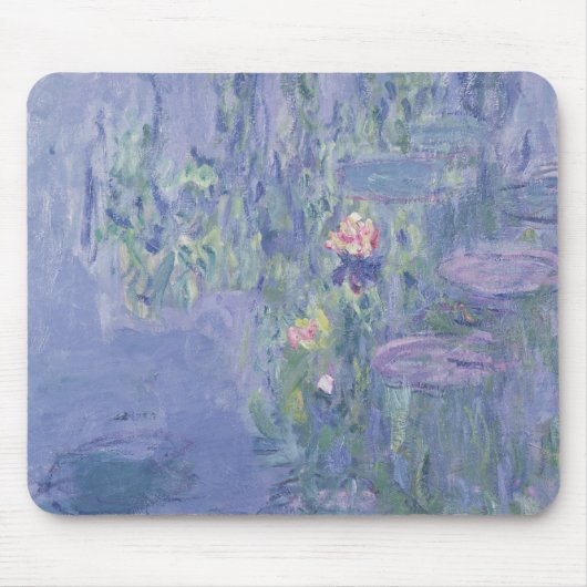 Wasserlilien Claudes Monet | Mousepad (Vorne)