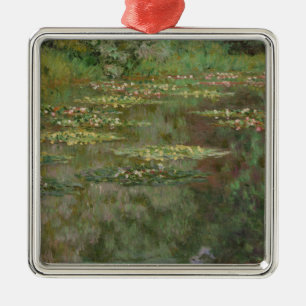 Wasserlilien Claudes Monet   oder der Ornament Aus Metall