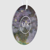 Wasserlilien Claudes Monet | Ornament (Vorderseite)
