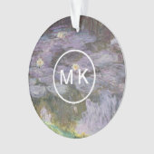 Wasserlilien Claudes Monet | Ornament (Vorderseite)