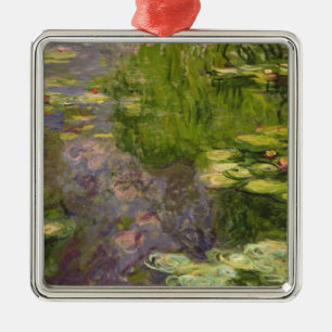 Wasserlilien Claudes Monet   Ornament Aus Metall
