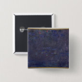 Wasserlilien Claudes Monet |: Reflexionen der Button (Vorne & Hinten)