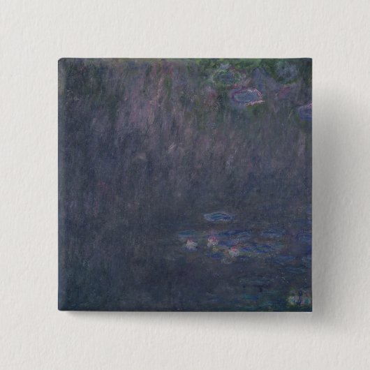 Wasserlilien Claudes Monet |: Reflexionen der Button (Vorderseite)