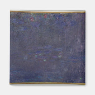 Wasserlilien Claudes Monet : Reflexionen der Magnet