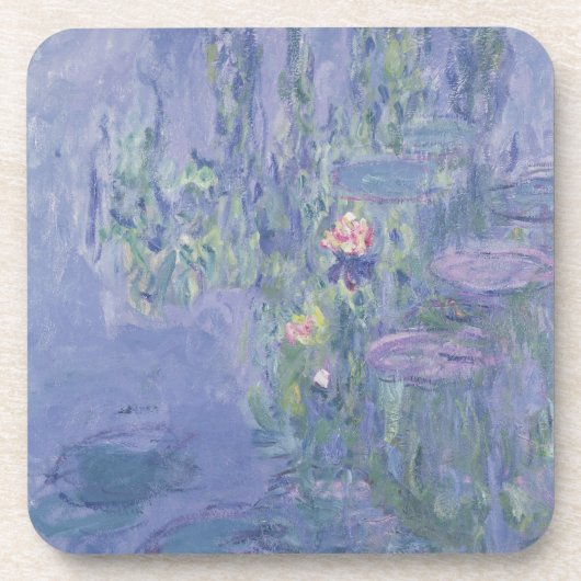 Wasserlilien Claudes Monet | Untersetzer (Vorderseite)